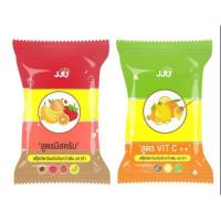 ราคา [พร้อมส่ง] สบู่เจจูJJuสครับผิวใส ราคานักเรียน สบู่สายรุ้ง มี3สูตร (8961527071)