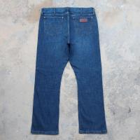 ราคา กางเกงยีนส์ Wrangler Retro Slim Bootcut 38x32 ขาม้าเล็ก คอตตอนผสมผ้ายืด Made in Bangladesh (27140085865)