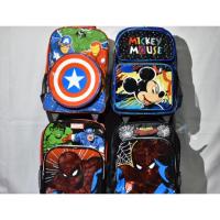 ราคา (สินค้าพร้อมส่ง)กระเป๋านักเรียนล้อลาก ลายอเวนเจอร์,สไปเดอร์แมน,มิกกี้เมาส์ ลิขสิทธิ์แท้ (3933238708)