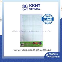 ราคา KKNT | กระดาษกราฟ LLG-1402-08 ขนาด A4 80 แกรม บรรจุ 25 แผ่น/ห่อ (27806686744)