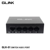 ราคา SWITCH HUB (สวิตซ์ฮับ) GLINK GLH-01 GLH-02 Gigabit Switch Hub 5Port 8Port 10/100/1000Mbps (28474818303)
