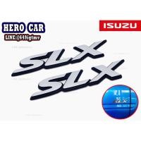 ราคา โลโก้ LOGO SLX สีเงินขอบดำ 1ชุด/2ชิ้น ติดข้างรถยนต์ ISUZU ตัวเก่า (11589539296)