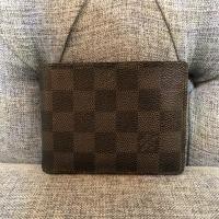 ราคา Louis Vuitton multiple graphite wallet มือสอง ของแท้ (7817718320)