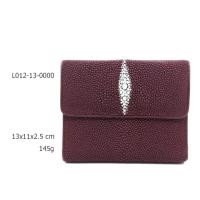 ราคา กระเป๋าหนังปลากระเบนแท้% มือ1 (391582550)