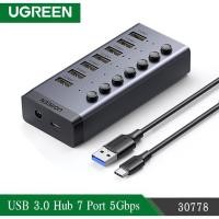 ราคา UGREEN USB Hub 3.0 7 Ports (30778) (48604071100)