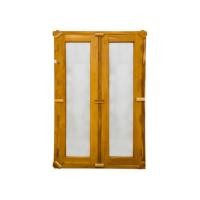 ราคา shophome468 SJK ชุดหน้าต่างไม้สัก กระจกเต็มบาน (2บาน) SJK003 45x165ซม. รับประกันของเเท้ (29734112383)