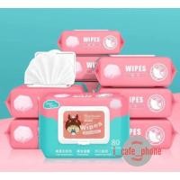 ราคา ทิชชู่เปียก ทิชชู่เปียกเด็ก กระดาษทิชชู่เปียกเด็ก 1ห่อ 80 แผ่น Baby Wipes (23913284156)