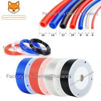 ราคา สายลมพียู ท่อลม PU สายพ่นหมอก 4 มิล , 6 มิล , 8 มิล , 10 มิล, 12 มิล PU Tube Polyurethane Tube (23650743950)