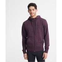 ราคา SUPERDRY CORE SPORT ZIPHOOD - ฮู้ดดี้ เสื้อฮู้ดแบบมีซิป สำหรับผู้ชาย สี Fig Marl (20017136338)