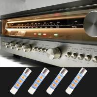 ราคา 10pcs AC 8V LED ฟิวส์โคมไฟเปลี่ยนหลอดไส้ 8V 250mA เหมาะกับ Marantz Sansui Kenwood Yamaha Vintage เครื่องรับสัญญาณเสียงสเตอริโอ (28025807936)