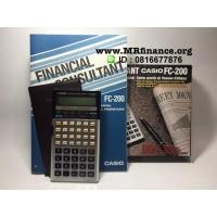 ราคา เครื่องคิดเลขทางการเงินคาสิโอ CASIO FC-200(โมเดลเดิม) (53993876)