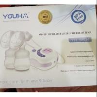 ราคา เครื่องปั๊มนมไฟฟ้าแบบปั๊มคู่ยูฮา (Youha 8804 ) (1056475314)