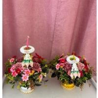 ราคา พานไหว้ครูสำหรับเด็กอนุบาล พานชายหญิง มีสินค้าพร้อมส่ง (57261202129)
