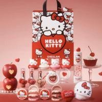 ราคา Sheglamhello Kitty makeup Sanrio Powder Blusher ลิปสติกอายแชโดว์ลิปสติก Pre-makeup การ์ตูนน่ารักของขวัญวันเกิดของเด็กผู้หญิง (27377756126)