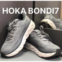ราคา รองเท้าวิ่งมือสองสภาพใหม่มาก HOKA BONDI7 รองเท้าผ้าใบออกกำลังกาย (14523158218)