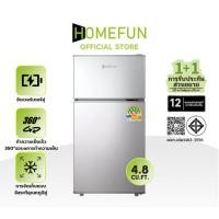 ราคา HOMEFUN ตู้เย็นเล็ก ตู้เย็นขนาดเล็ก ตู้เย็นมินิ ตู้เย็น 2 ประตู ความจุ 145 ลิตร แบบ 2 ประตู พร้อมส่ง ส่งไว (53050778600)