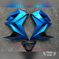 ราคา กาบข้างพร้อมอก สำหรับ MSX SF 125 NO.5 สีน้ำเงิน (698995802)