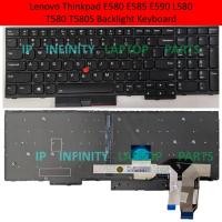 ราคา Lenovo Thinkpad E580 E585 E590 E595 L580 L590 T580S T590 P52 P53 P53s P72 P73 แล็ปท็อปคีย์บอร์ดแบ็คไลท์ (41367686217)