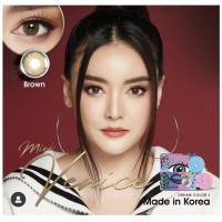 ราคา คอนแทคเลนส์ Mini Venice brown (Dream color1) มีค่าสายตาตั้งแต่ 0.00-5.00 (11184096460)