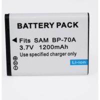 ราคา แบตกล้อง SAMSUNG BP70A 850mAh สำหรับ SL50 ES65 ES75 PL80 PL200 SL605 AQ100 ประกัน 1 ปี (27012036567)