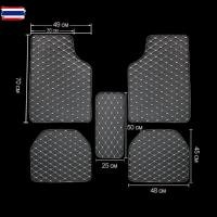 ราคา Ekcam ถูกสุดถาดหนังปูพื้นรถยนต์ พรมปูพื้นรถยนต์ พรมปูพื้นรถเก๋ง 1 เซ็ต มี 5 ชิ้น พรมปูพื้นกระะ พรมหนังปูพื้นรถยนต์ ฟรีไซ (44900895239)