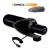ราคา COMICA CVM-V30PRO Shotgun Microphone Professional Super Cardioid Video Recording Microphone with Wind Muff, Camera Microphone for Canon Sony DSLR Camera,Camcorder, สมาร์ทโฟน (26753193236)