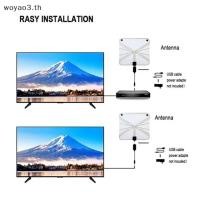 ราคา [Waoyao] Digital TV Antenna Amplifier Signal Enhancer 4K UHD High-definition TV Antenna Signal Enhancer [TH] (40081432808)