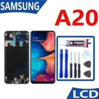 ราคา จอ ใช้สำหรับ samsung galaxy A20 (ซัมซุง A20) จอ+ทัช Lcd Display หน้าจอ ซัมซุงกาแล็คซี่ A20/A205 (28102539894)