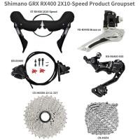 ราคา Shimano GRX RX400 2x10 Speed สำหรับดิสก์เบรกจักรยานเสือหมอบ (47758135527)