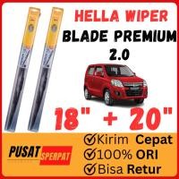 ราคา HELLA - WIPER BLADE PREMIUM 2.0 KARIMUN WAGON 18" + 20" (48750390627)
