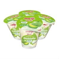 ราคา เมจิ โยเกิร์ตเมลอนผสมวุ้นมะพร้าว Meiji Melon with Nata De Coco 135g. Pack4 (41830348099)