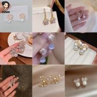ราคา จูชิ ดอกไม้ตาแมวหินโบว์ต่างหูมุกเครื่องประดับแฟชั่นวินเทจของขวัญวันหยุดอุปกรณ์เสริมพรรคคอนเสิร์ต (41718024364)