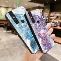 ราคา เหมาะสำหรับ VIVO V15 V23e V19 V23 V9 Youth 6GB V21 4G 5G V11 V11i V20 Pro V21s กรณีโทรศัพท์ที่ดูดีเคส Simple Rose (29414242151)