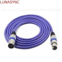 ราคา LUNASYNC 3Pin XLR สายเคเบิลอุปกรณ์ไมโครโฟนสัญญาณเสียงสายป้องกันสายไมโครโฟนเครื่องขยายเสียงสายสัญญาณเสียง (47161591001)