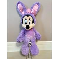 ราคา Minnie Mouse กระต่ายอีสเตอร์ชุดกระต่ายสีม่วงโบว์ลายจุดสีชมพู16นิ้วป้ายดิสนีย์เท้าปั๊มดิสนีย์ขนสวยฟู (41109004816)