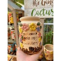 ราคา กระถางต้นไม้ กระถางน่ารักดอกไม้ (23442678224)