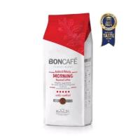ราคา Boncafe บอนกาแฟ มอร์นิ่ง กาแฟแท้ คั่วบด ปริมาณ250กรัม (28531440828)
