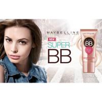 ราคา Maybelline BB Super Cover SPF50/PA++++ , เมย์เบลลีน ซุปเปอร์ คัพเวอร์ บีบี เอสพีเอฟ 50 พีเอ++++ 30ml. (1822371685)