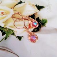 ราคา SWAROVSKI สวารอฟสกี้ ต่างหูทองแดงคริสตัลออสเตรีย (41914637620)