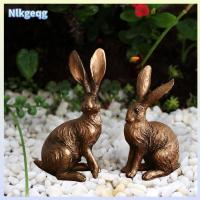 ราคา [nlkgeqg] ชุดรูปปั้นกระต่ายวินเทจ 2 ชิ้น, ตุ๊กตากระต่าย, ประติมากรรมสัตว์สําหรับห้องนั่งเล่น, ห้องนอน, ลาน, ตกแต่งอีสเตอร์ (47861748502)