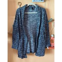 ราคา ส่งต่อ เสื้อคลุมคาร์ดิแกนผู้ชาย แบรนด์ ZARA ของแท้ ไม่มีกระดุม สีเทา แขนยาว กันหนาว กันแดด มือสอง Size S อกก่อนยืด 38 (28710340752)