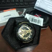 ราคา [ของแท้มือสอง ] G-Shock ดำทอง GA110 (1069698761)