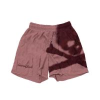 ราคา Travis Scott Cactus Jack x Mastermind Skull Shorts (WASHED RED) (17009576825)