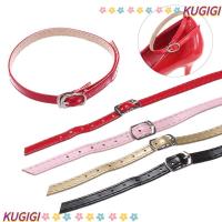 ราคา KUGIGI Bundle Shoelace ผู้หญิง PU หนังปรับล็อครองเท้าส้นสูง (57460992906)
