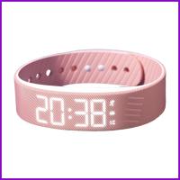 ราคา นาฬิกาปลุกนาฬิกาปลุกแบบสั่นนาฬิกาดิจิตอลสายรัดข้อมือแบบปรับได้ Cool Gadgets สําหรับผู้ชายผู้หญิงทํางาน Travel meildth (51757488500)