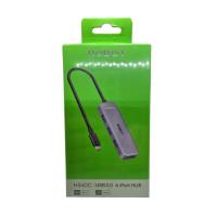 ราคา ROBOT USB HUB พอร์ตฮับ H340C อุปกรณ์เพิ่มช่องต่อสำหรับคอมพิวเตอร์ HUB 4 PORT USB-Type C (29211536775)