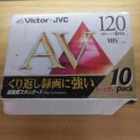 ราคา เทปVHS​ "Victor JVC" รุ่น T-120AVL10 (New) (44358338347)