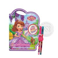 ราคา Bundanjai (หนังสือเด็ก) Sofia the First Magic Book หนังสือล่องหน +เซ็ตดินสอและดินสอสี (21919823944)