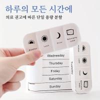 ราคา 【ป้องกันลืมทานยา】กล่องยา 7 วัน 28 ช่อง สำหรับแบ่งและจัดเก็บยา กล่องยา/กล่องแบ่งยา/กล่องจัดเก็บยา (51259376009)