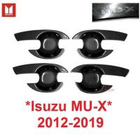ราคา เบ้ากันรอย ลายเคฟล่า Isuzu MU-X 2012 - 2018 ถาดรองมือเปิดประตู อีซูซุ เบ้ามือจับประตู เบ้ารองมือเปิด เบ้ามือ mu x (26772555361)